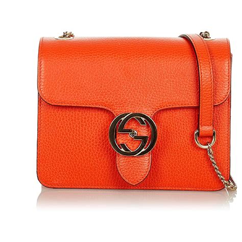 orange gucci crossbody